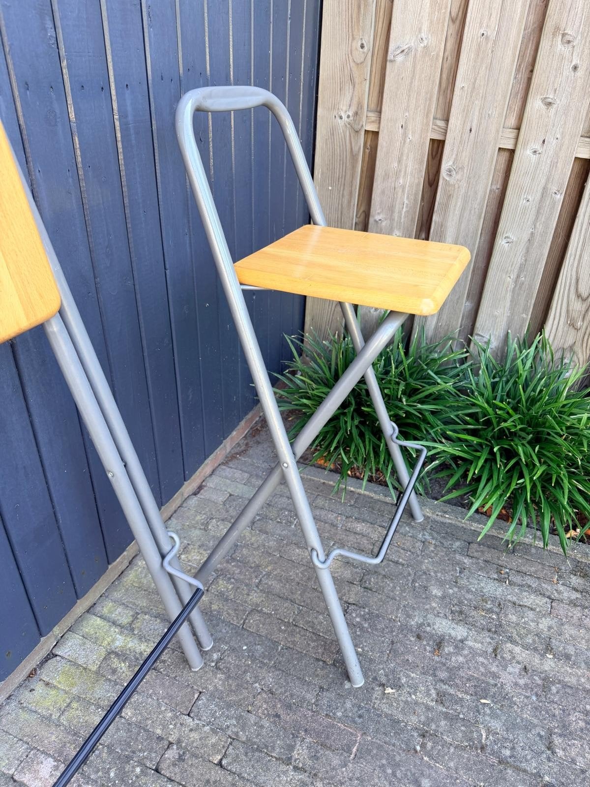 Barkrukken, Huis en Inrichting, 2 krukken, Ophalen, Gebruikt, 60 tot 90 cm