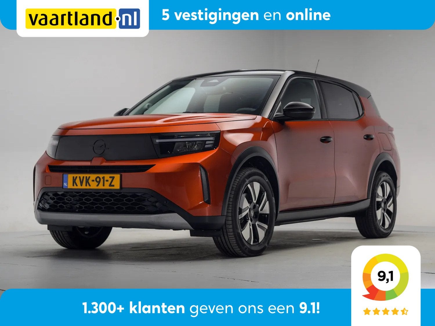 Opel Frontera Electric GS 44 kWh [ Navi Apple/Android Clima, Automaat, 0 cilinders, Gebruikt, Overige kleuren