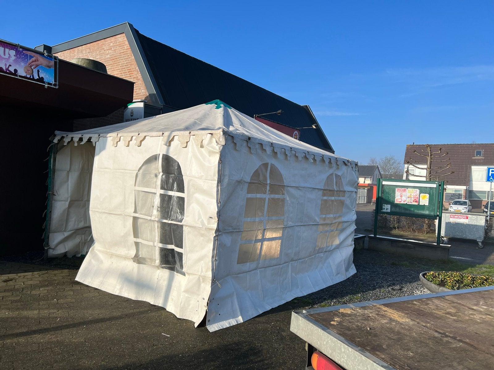 Pagode tenten 4x4 en 3x4 meter  - Gebruikt, goede staat, Ophalen, Gebruikt, Tot en met 2
