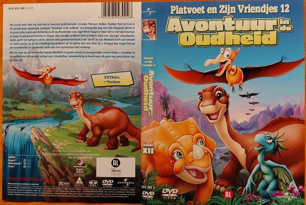 DVD Platvoet en zijn Vriendjes 12: Avontuur in de Oudheid, Cd's en Dvd's, Dvd's | Kinderen en Jeugd, Gebruikt, Film, Avontuur