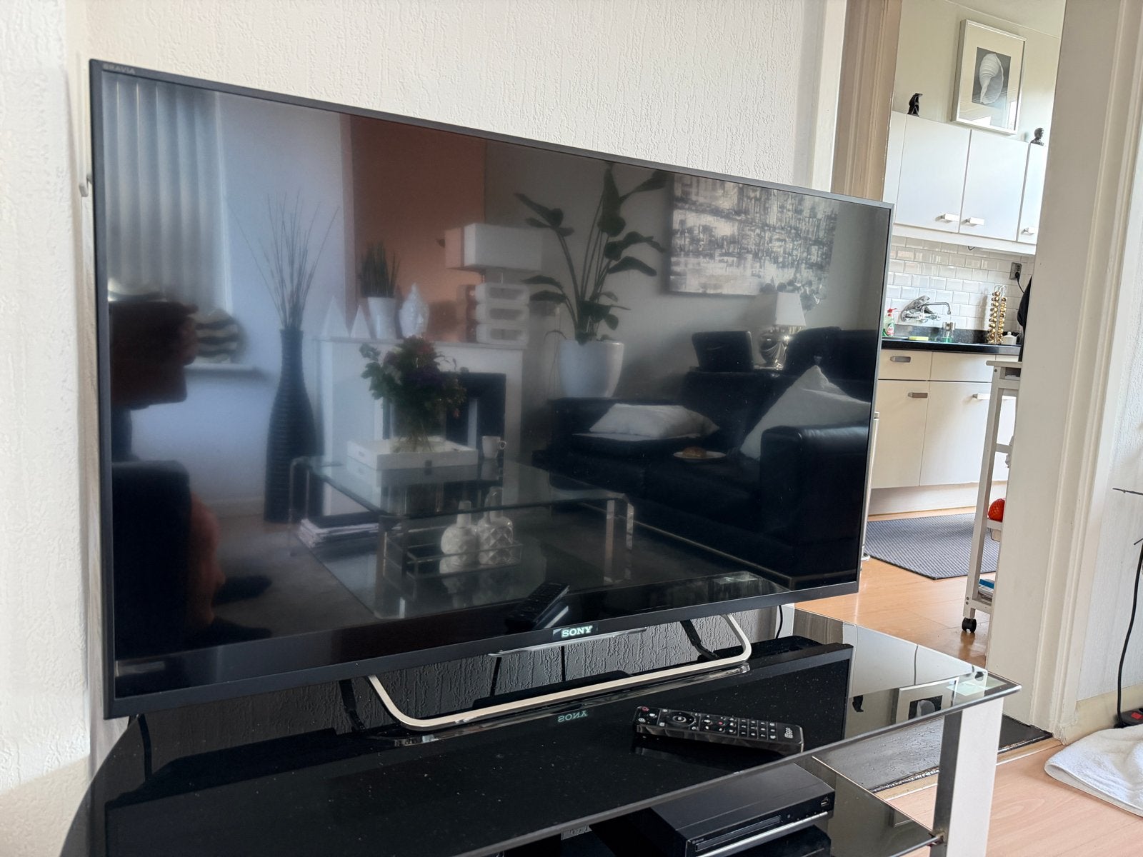Sony 42 inch TV met afstandsbediening en handleiding, Ophalen of Verzenden, 100 Hz, Smart TV, Full HD (1080p)