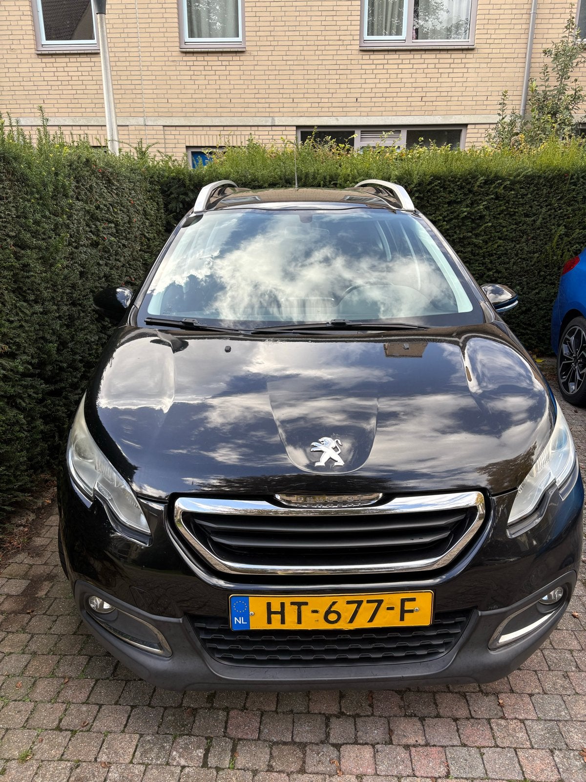 Peugeot 2008 1.2 VTI 81KW 2016 Zwart, Auto's, Voorwielaandrijving, 1270 kg, Origineel Nederlands, Handgeschakeld