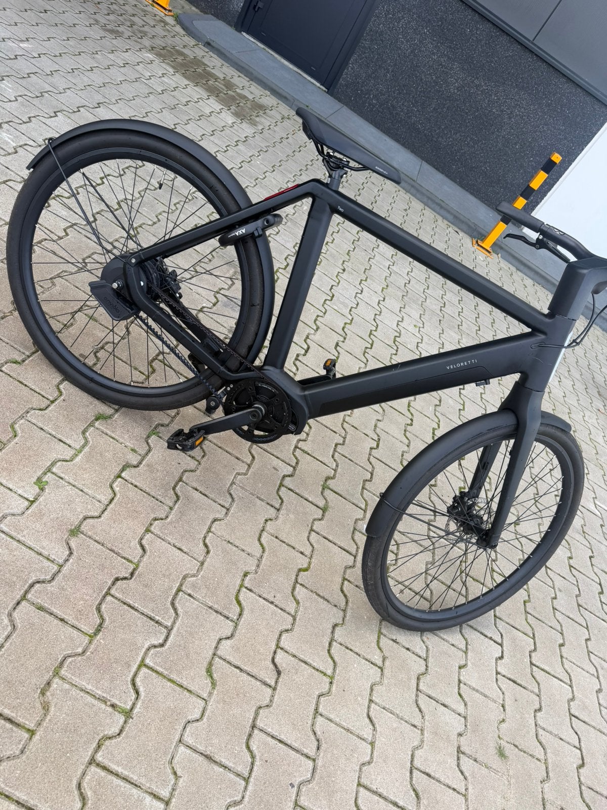 Veloretti Ace Two Mat Zwart, Minder dan 10 versnellingen, Zo goed als nieuw, 57 tot 61 cm, Ophalen