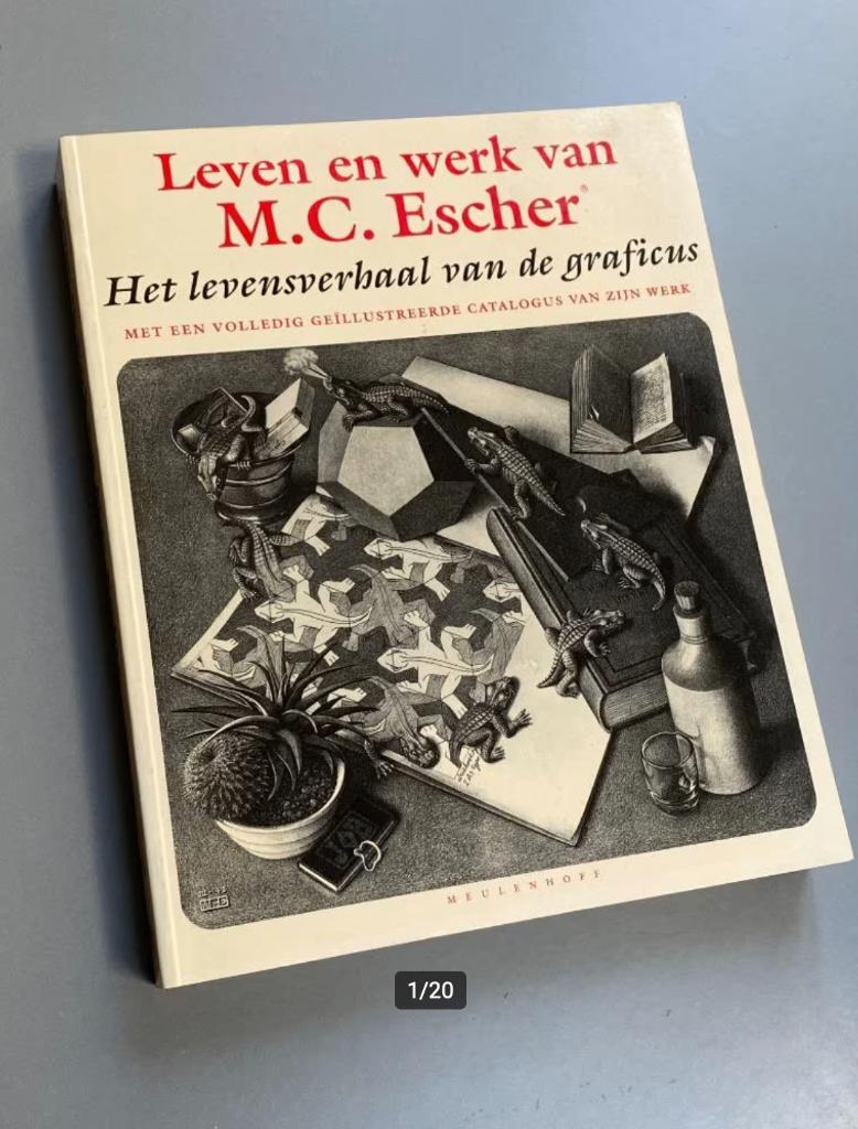 Leven en werk van M.C. Escher het levensverhaal, Boeken, Kunst en Cultuur | Beeldend, Ophalen of Verzenden, Zo goed als nieuw