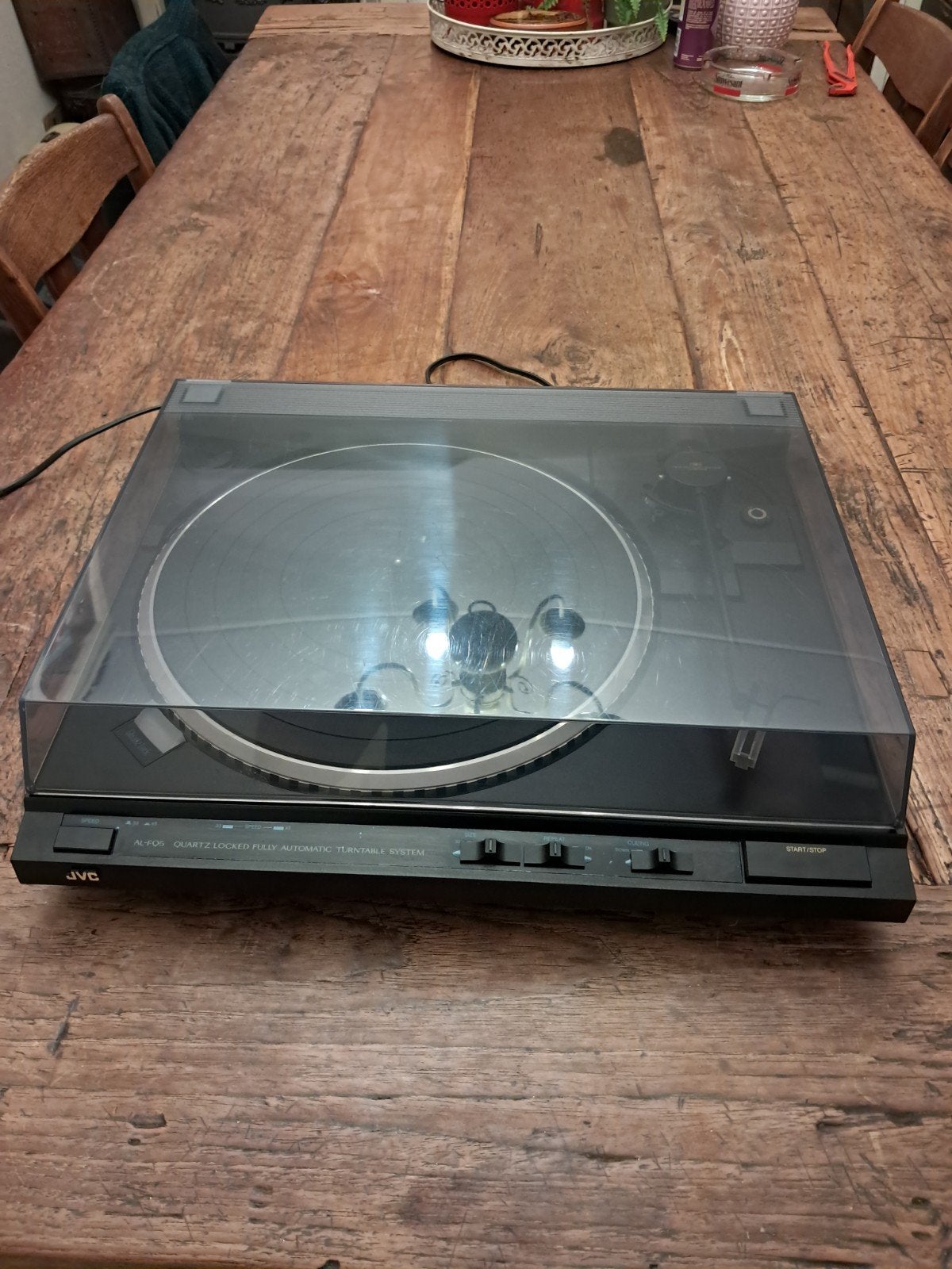 JVC AL-FQ5 Platenspeler quartz locked fully autom. turntable, Audio, Tv en Foto, Overige merken, Automatisch, Ophalen of Verzenden