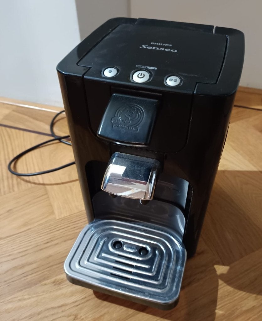 Philips Senseo HD7860 zwart voor 1 kopje of 2 kopjes, Ophalen, Gebruikt, Koffiemachine, 2 tot 4 kopjes