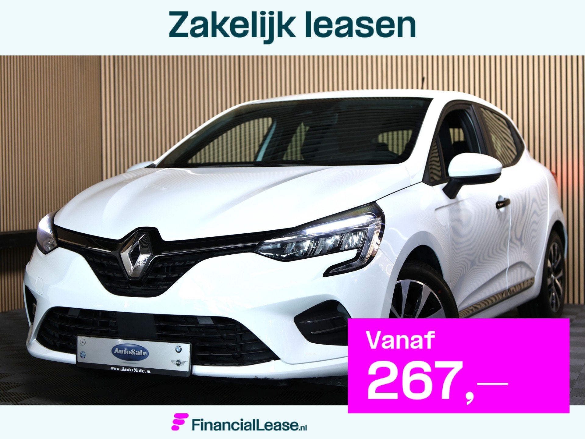 Renault Clio 1.6 E-Tech Hybrid 140 Business Zen AVM NAVI AUT, Gebruikt, 4 cilinders, Leder en Stof, Hybride Elektrisch/Benzine