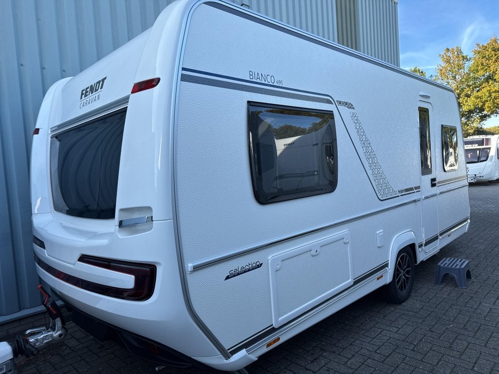 Fendt Bianco Selection 495 SG Model 2026, Caravans en Kamperen, Standaardzit, Bedrijf, Schokbreker, Overige typen