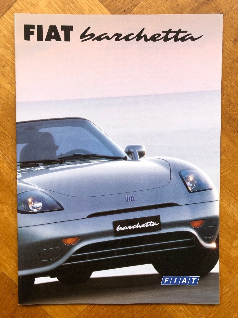 Fiat Barchetta folder 2000, Nieuw, Ophalen of Verzenden, Overige merken, Fiat