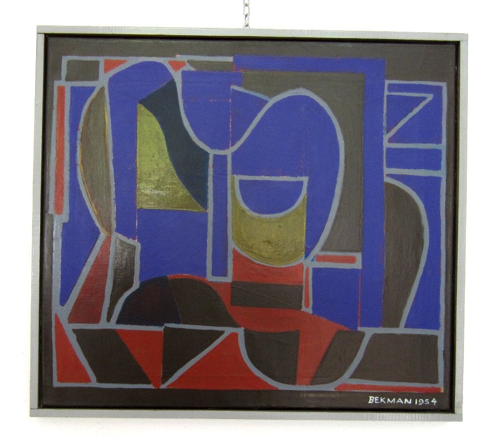 uit 1954==GEOMETRISCH-ABSTRACT===Hubert Bekman 1896-1974, Ophalen of Verzenden