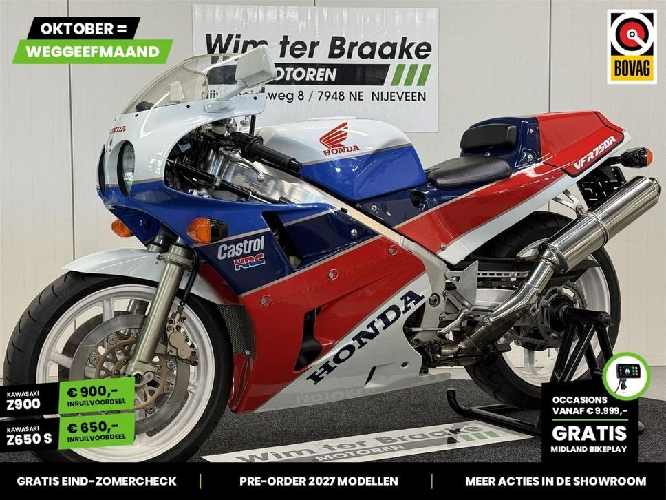 Honda VFR 750 R RC 30 (bj 1991), HONDA, 4 cilinders, Motorrijbewijs A, Bedrijf