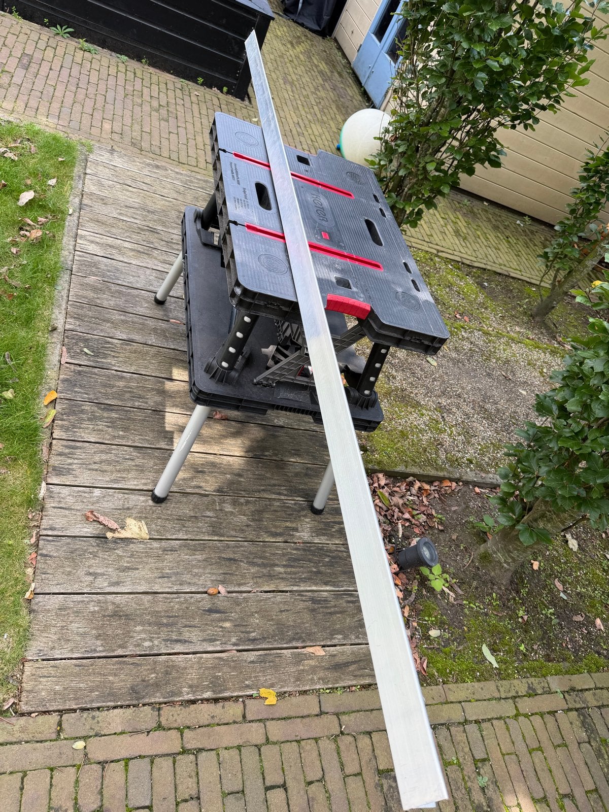 Overzet daktrim 250cm 6cm hoog, Ophalen, Nieuw