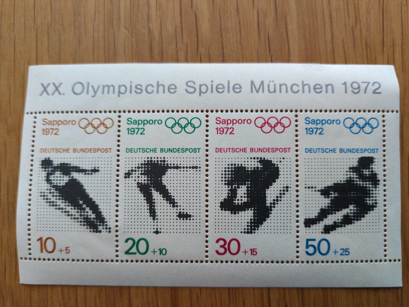 Duitse postzegels Olympische Spelen München 1972, Ophalen of Verzenden