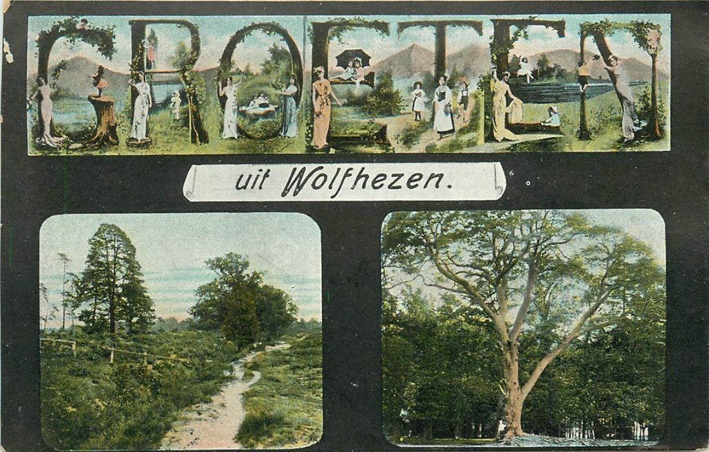701-051-045 Wolfheze, Ophalen of Verzenden, Voor 1920, Gelderland
