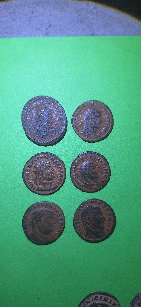 Romeinse munten lot van 28st 100% echt Romeins, Ophalen of Verzenden, Overige landen, Setje