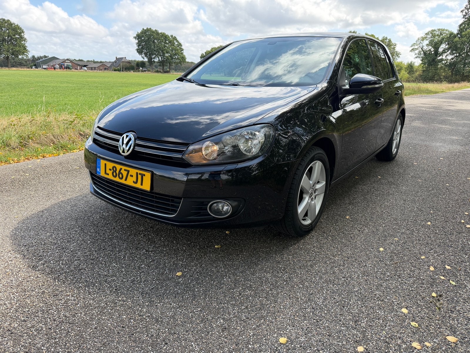 Volkswagen Golf 1.4 TSI 90KW 5D 2011 Zwart, Euro 5, Zwart, 4 cilinders, Alcantara