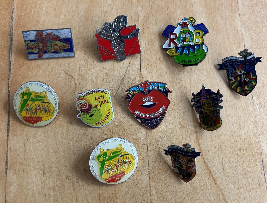 pins carnaval Heerlen, Ophalen of Verzenden, Zo goed als nieuw, Overige onderwerpen, Speldje of Pin