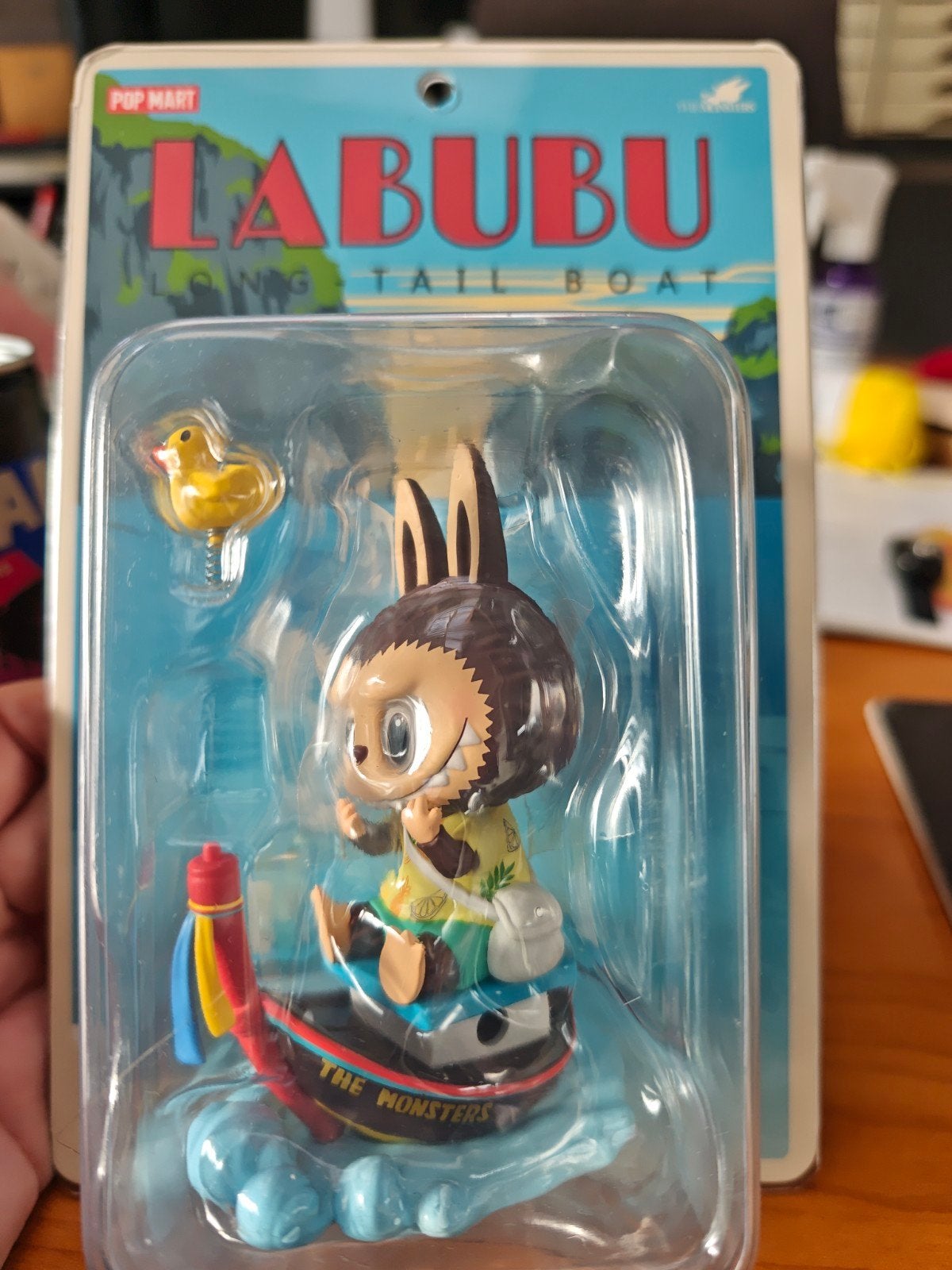 POPMART The Monsters LABUBU-Long tail boat figureDit is de T, Verzamelen, Ophalen of Verzenden, Nieuw