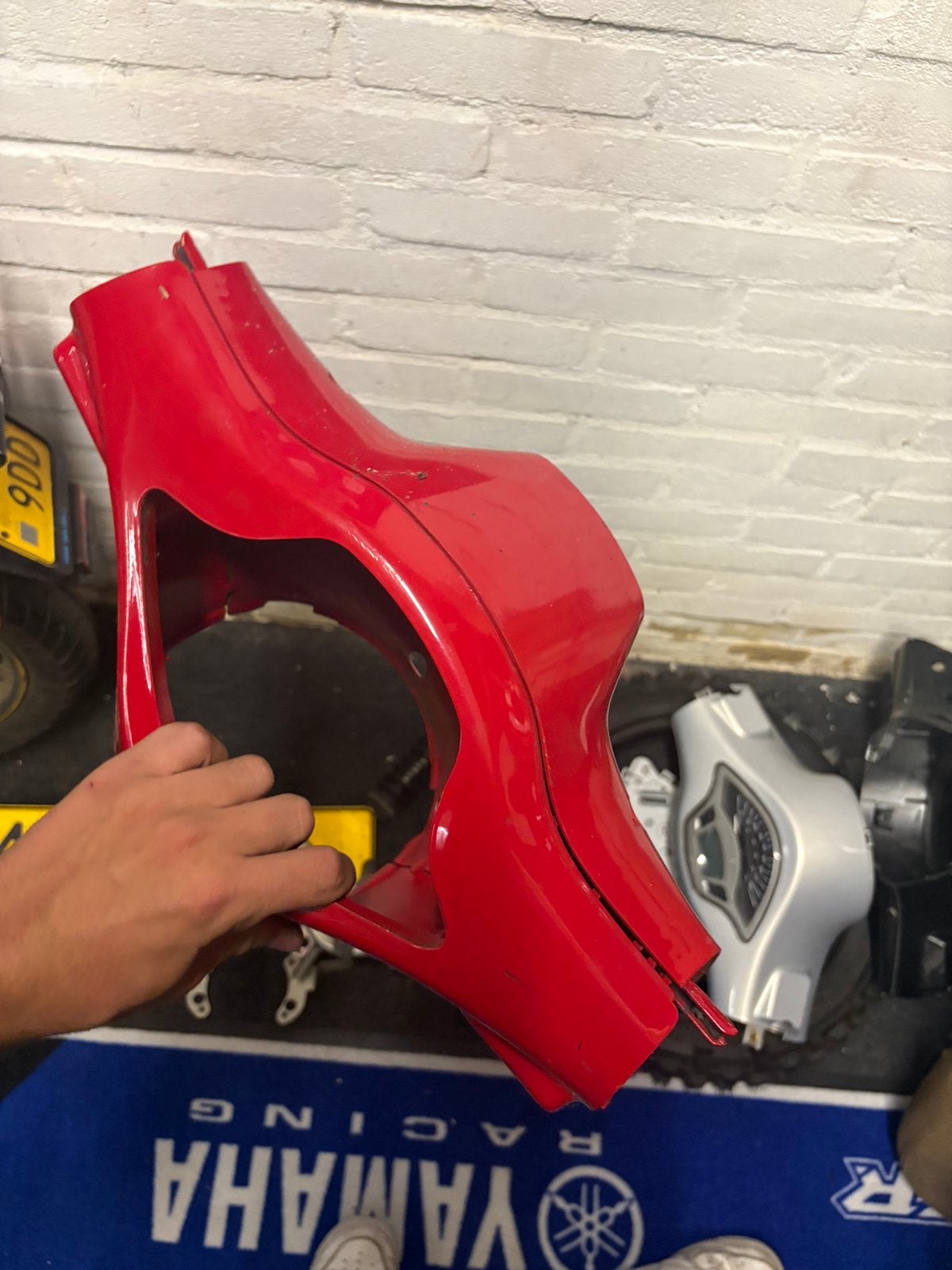 Vespa primavera stuurkap rood, Motoren, Tuning en Styling, Ophalen of Verzenden