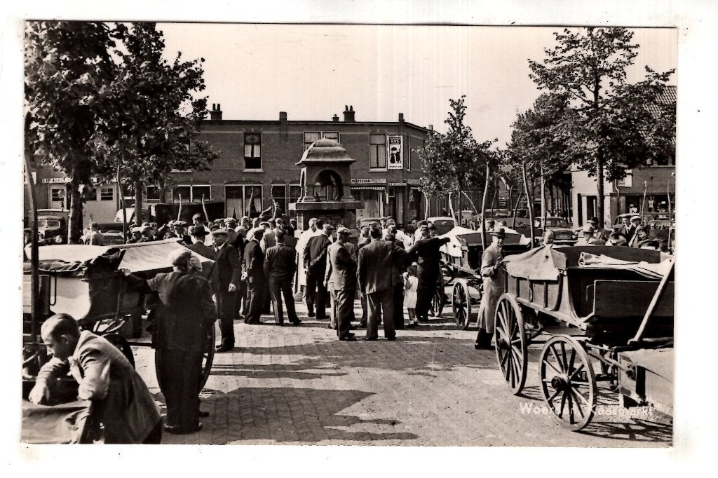Woerden Markt, Verzenden, 1920 tot 1940, Ongelopen, Utrecht