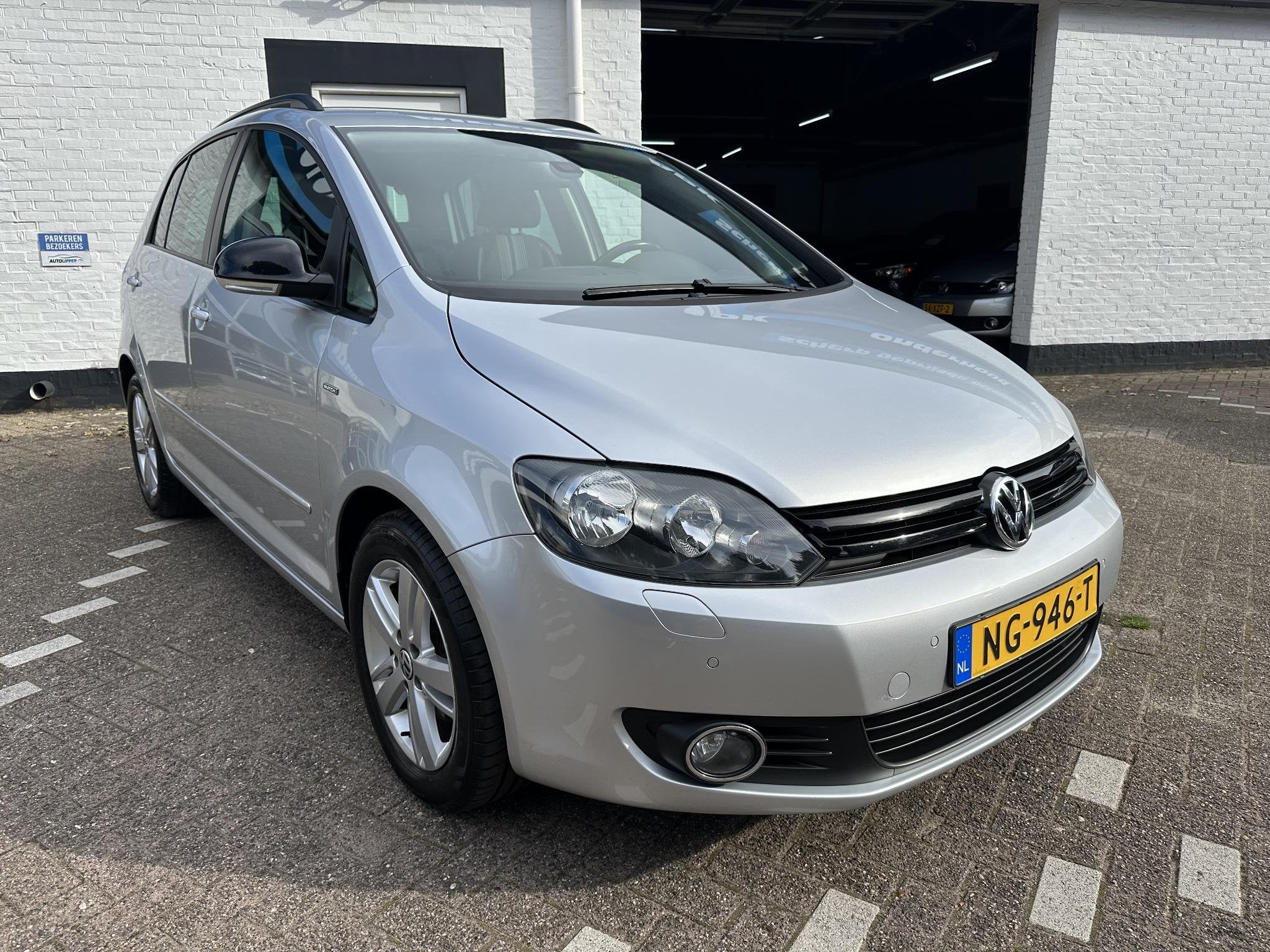 Volkswagen Golf Plus 1.4 TSI Highline /Lm velgen/Trekhaak/Au, Auto's, Gebruikt, Zwart, Alcantara, 122 pk
