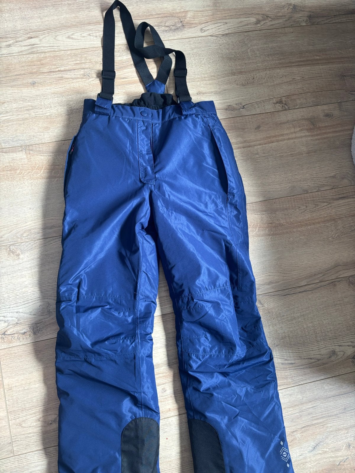 Blauwe skibroek, maat 146/152, Ophalen, Gedragen, Maat 34 (XS) of kleiner, Broek