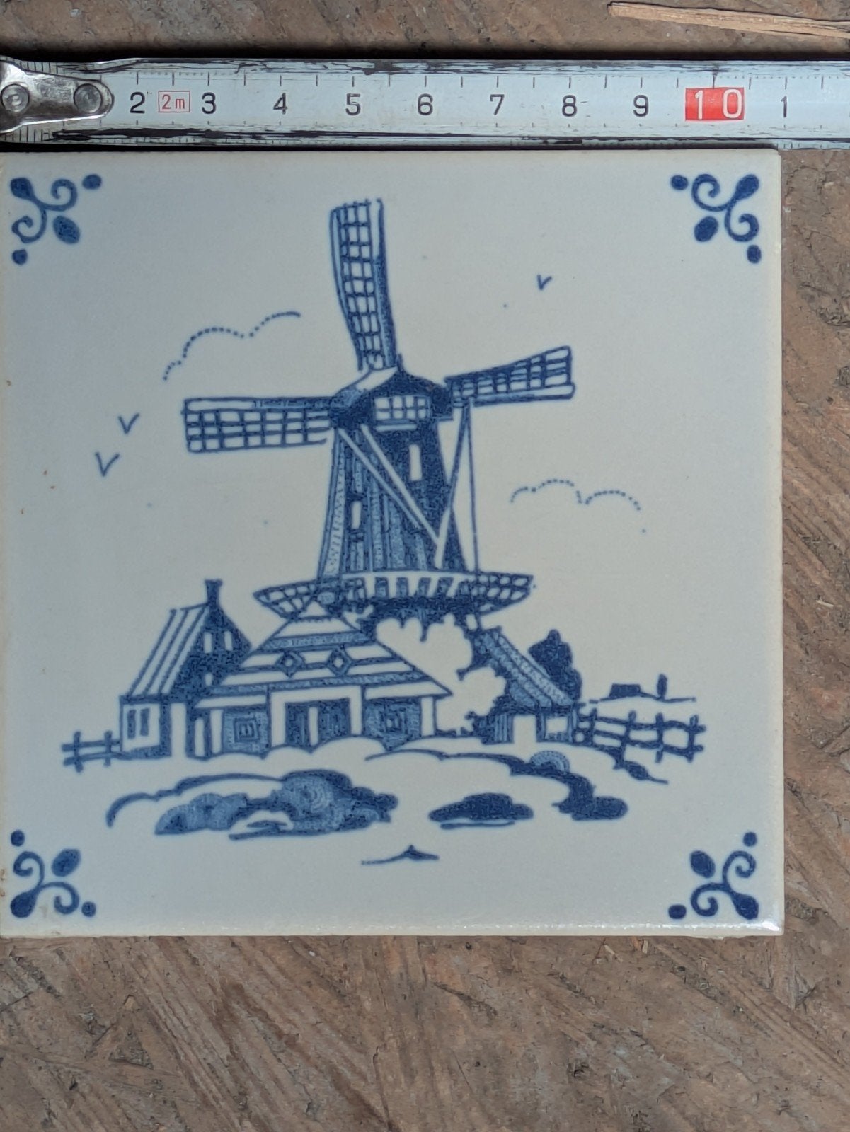 Mosa Delftsblauw Tegels 11x11 cm (19 stuks), Ophalen
