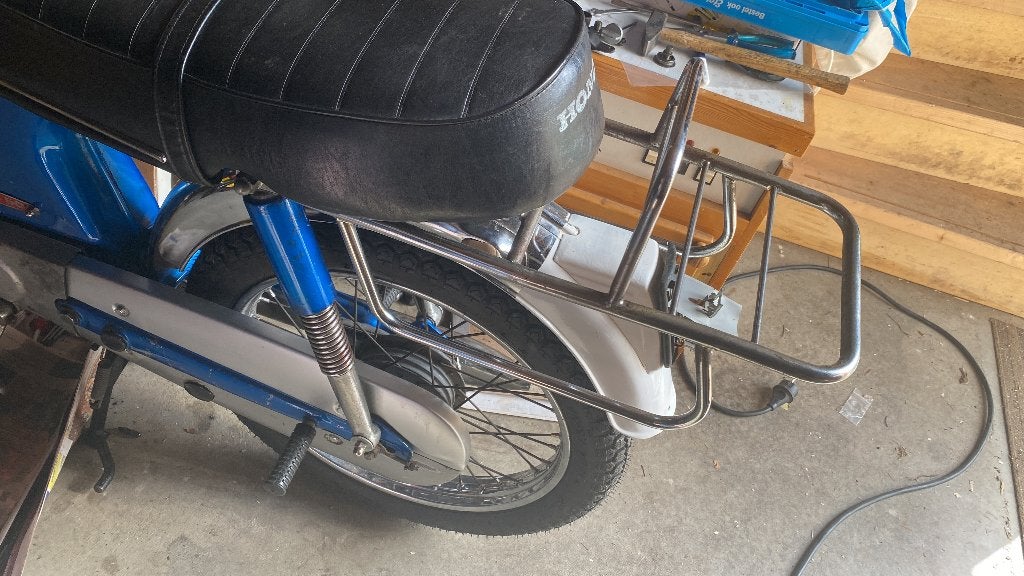 Achterrekje honda c320s ts50dx, Ophalen, Gebruikt, Overige typen, Overige merken