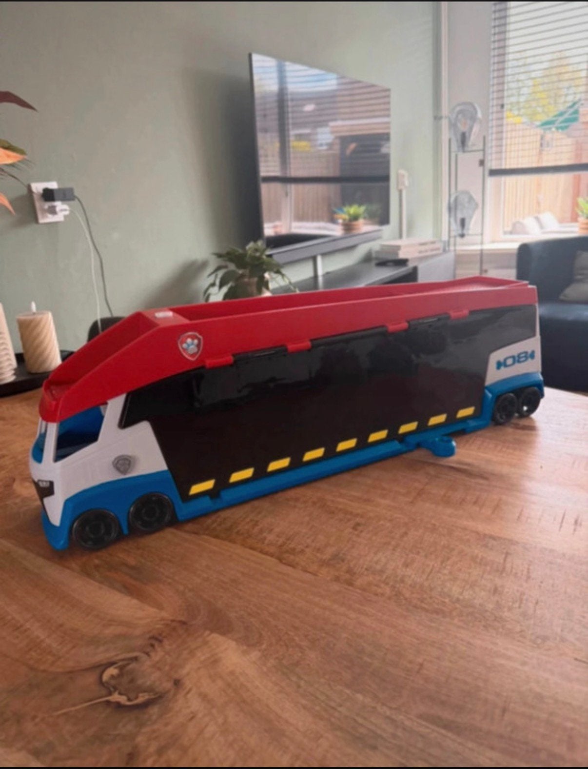 Paw Patrol core Patroller met 2 autos, Ophalen, Gebruikt