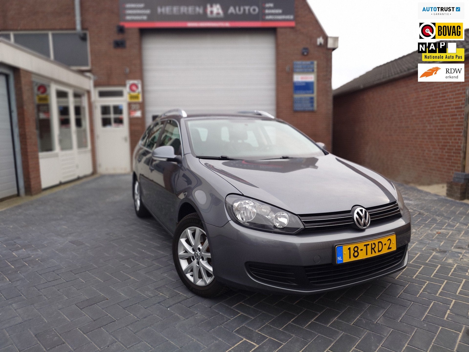 Volkswagen Golf Variant 1.2 TSI Comfortline BlueMotion, Clim, Auto's, Stof, Gebruikt, 4 cilinders, Origineel Nederlands
