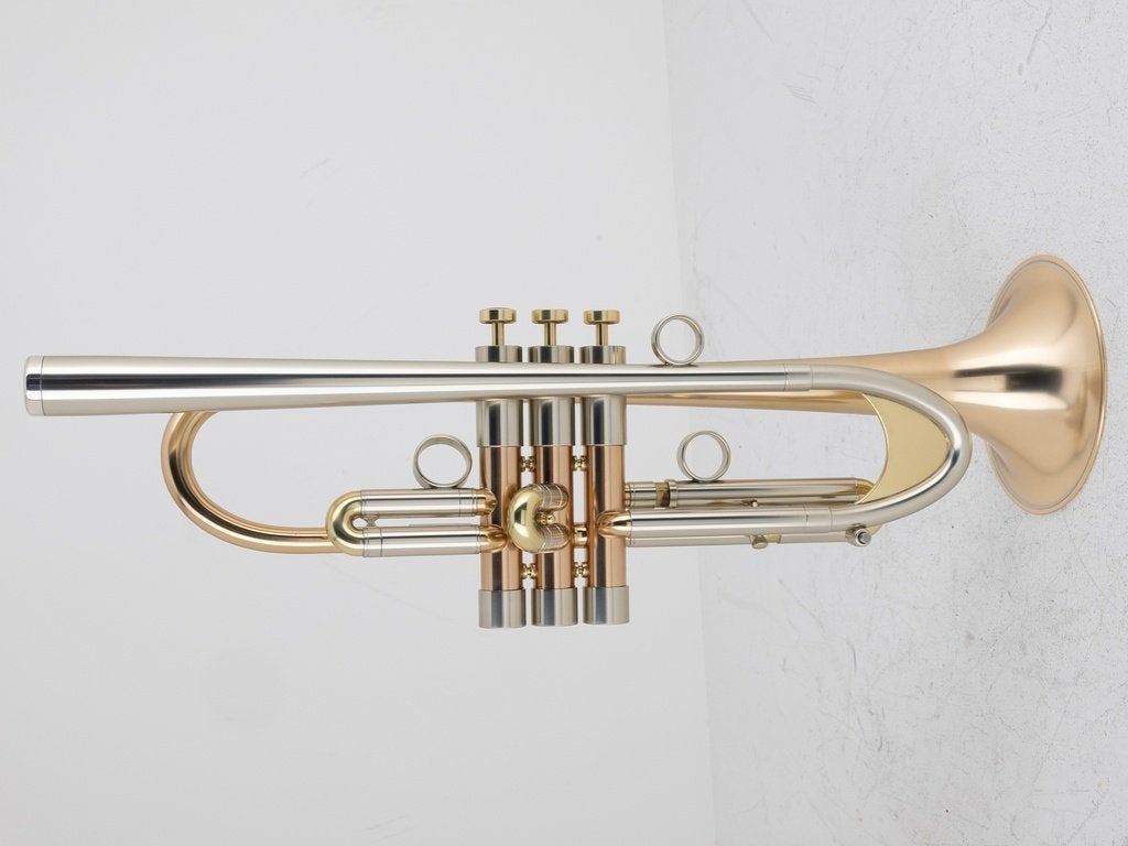 Gebruikte Bes Trompet Adams A8, Selected, Goudmessing 0,45, Gebruikt, -, -, Ophalen of Verzenden
