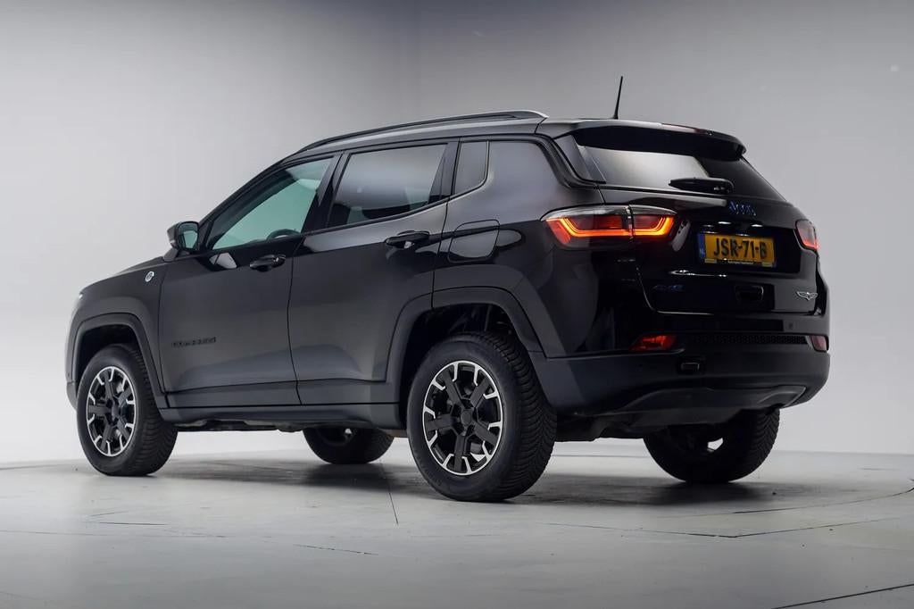 Jeep Compass 4xe 240 Plug-in Trailhawk Aut. [ Adapt.cruise C, Auto's, Automaat, 4 cilinders, Adaptive Cruise Control, 179 pk