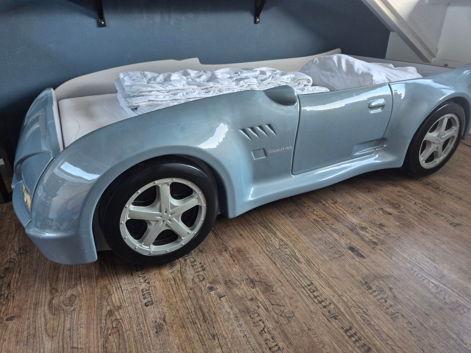 Gautier Auto Bed 90x200cm, Ophalen, Overige materialen, Gebruikt, 90 cm