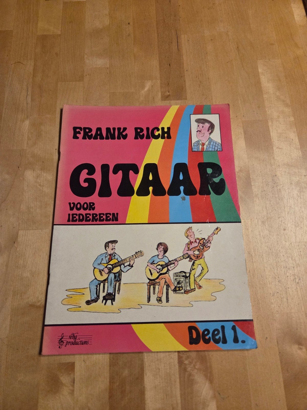 Frank Rich Gitaar voor Iedereen Deel 1 - Gebruikt, Verzenden, Gebruikt, Les of Cursus, Gitaar