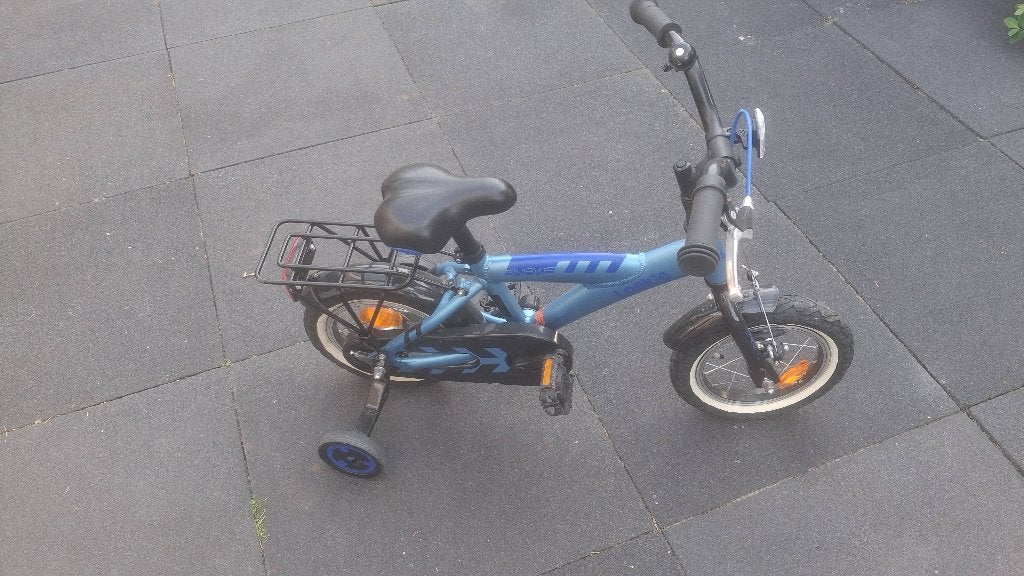 Jongens fiets, Ophalen, Terugtraprem, Gebruikt, 14 inch of minder