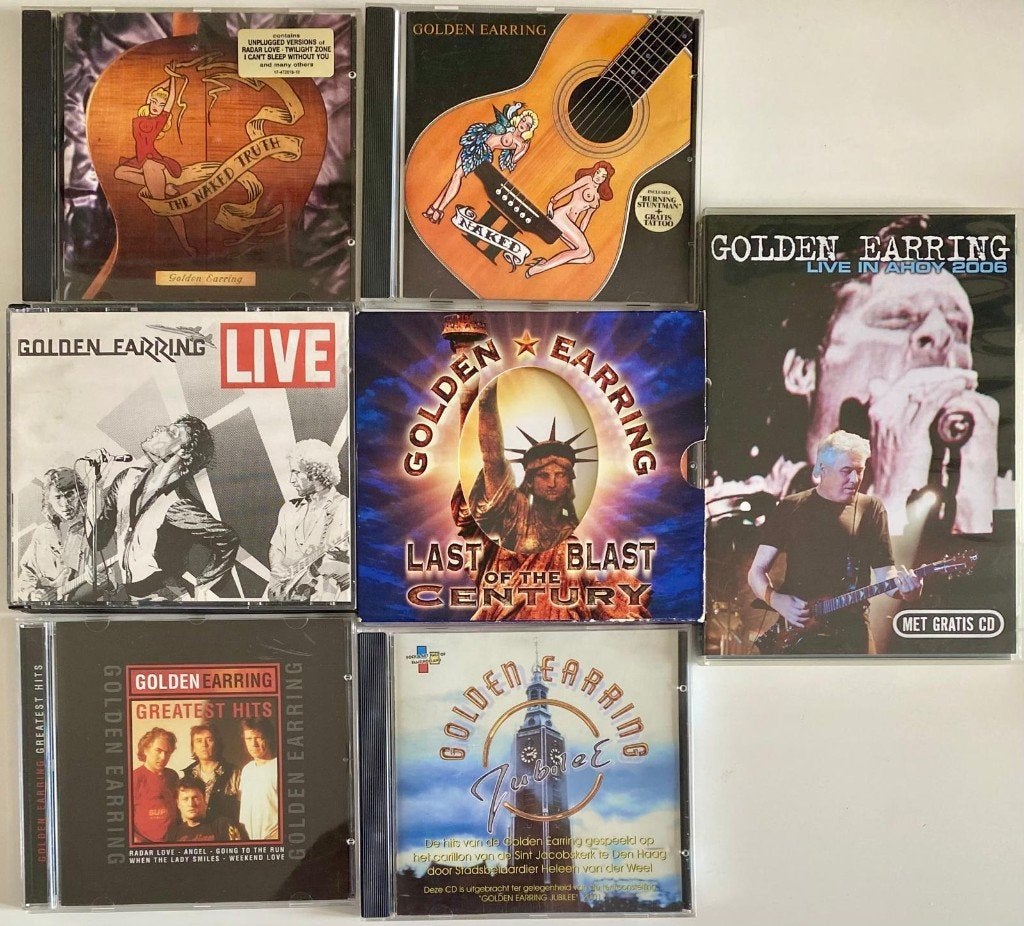 Golden Earring Collectie – Set 7CD + DVD Live in Ahoy 2006!, Bonusmateriaal, Overige typen, Ophalen of Verzenden, Zo goed als nieuw