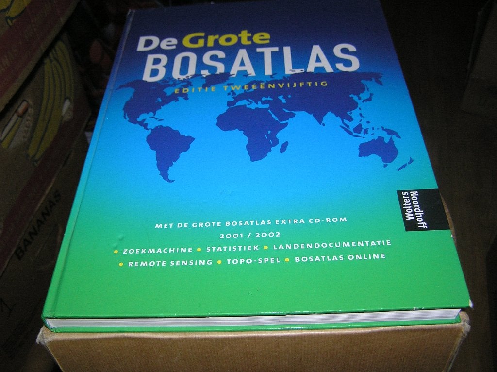 Grote Bosatlas Editie 52 zonder Cd, Boeken, Wolters-Noordhoff, Ophalen of Verzenden, 1800 tot 2000, Wereld