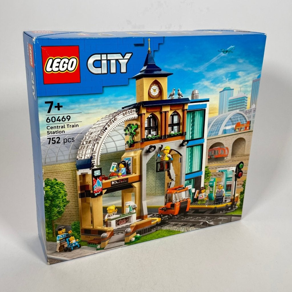 LEGO City 60469 Centraal Treinstation – Nieuw, City, Lego, Nieuw, Ophalen of Verzenden