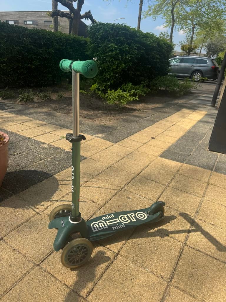 Mini Micro Step - Groen, Zo goed als nieuw, Fietsen en Brommers, Steps, Ophalen, Zo goed als nieuw, Gewone step