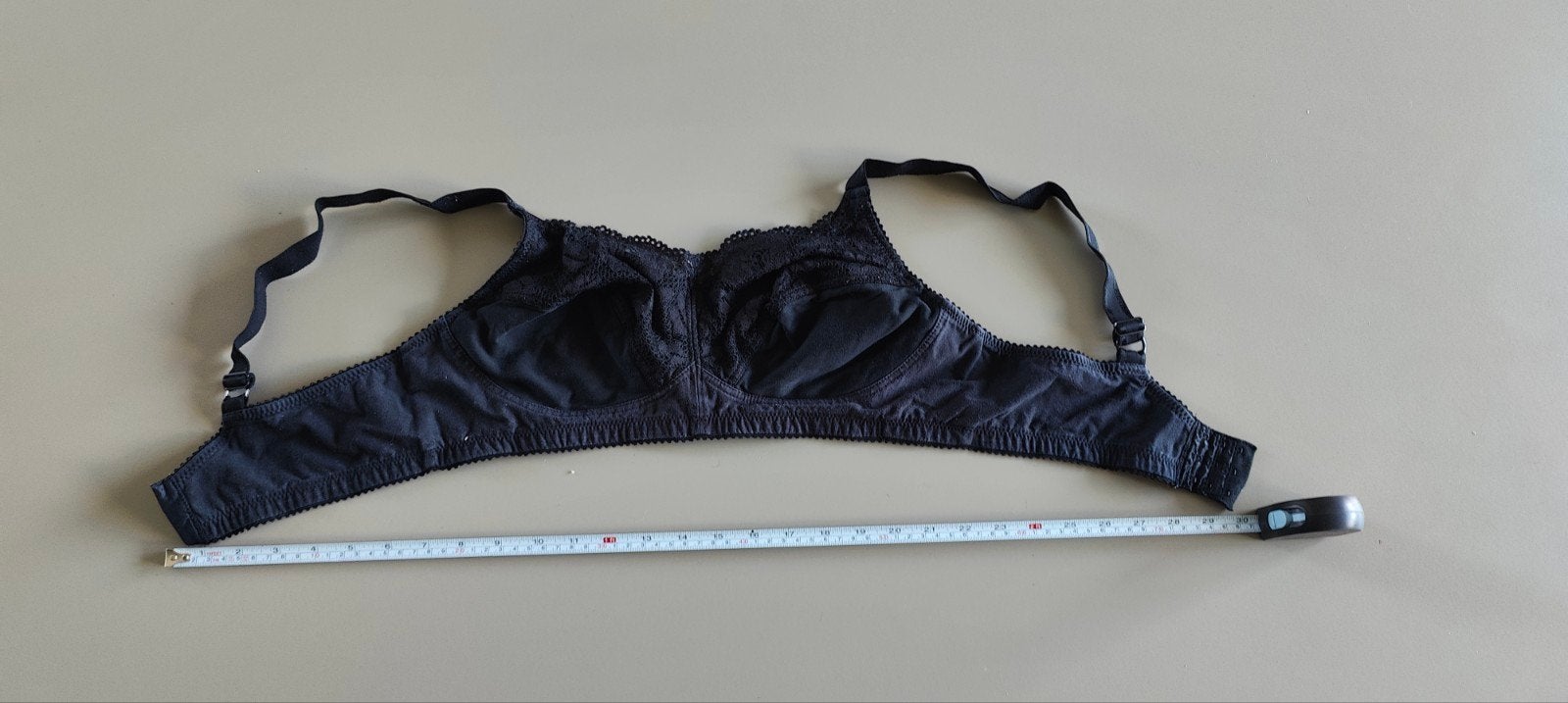 Zwarte Prothese BH Maat 95B, Ophalen of Verzenden, Zwart, BH