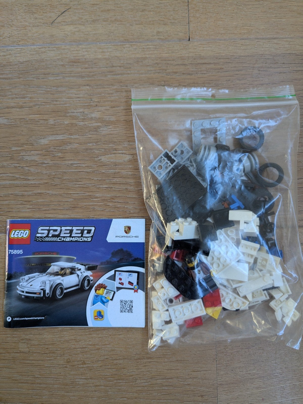Lego speed Champions 1974 Porsche 911 Turbo 3.0 75895, Gebruikt, Lego, Inclusief instructies, Complete set