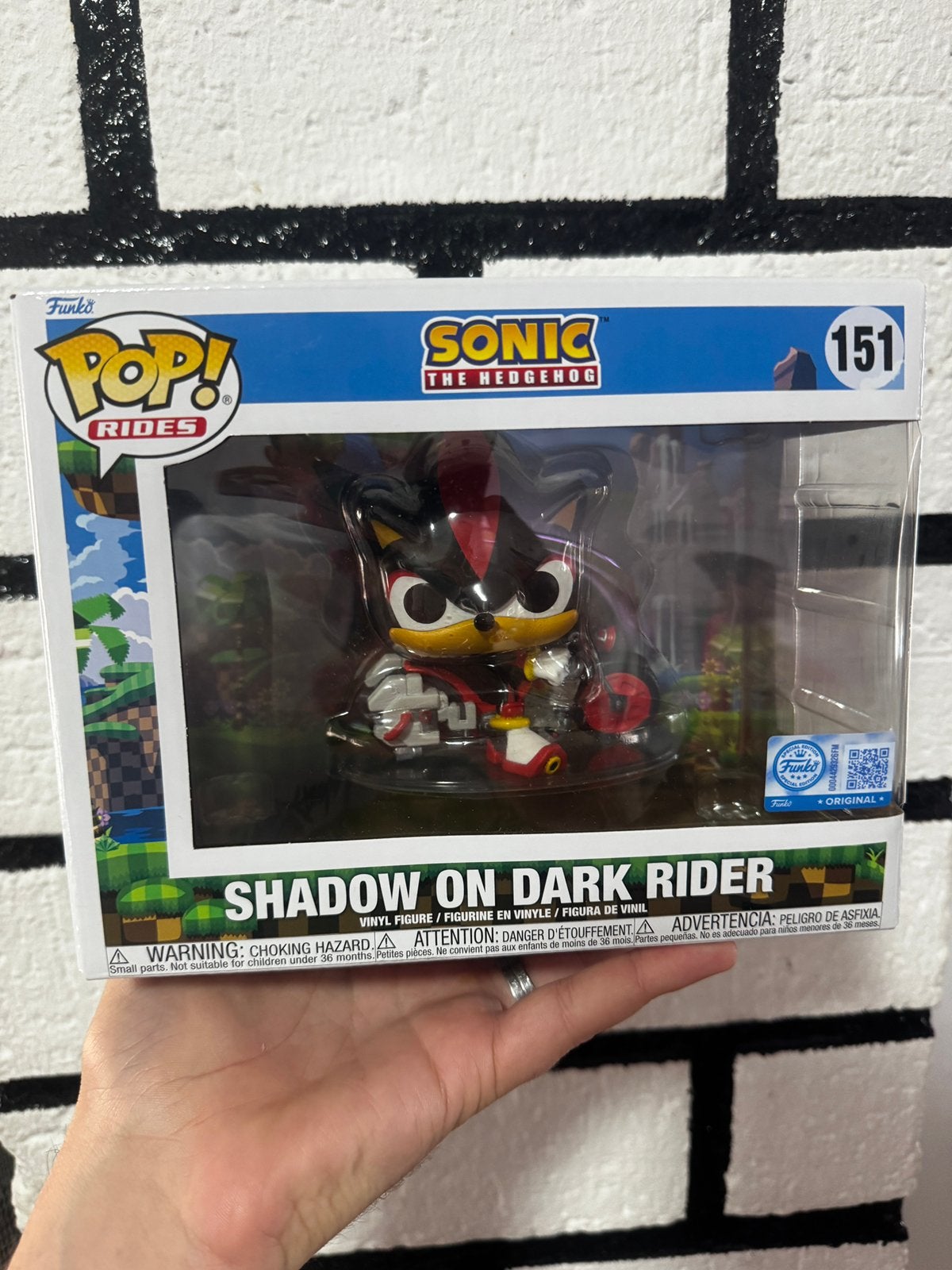 Funko Pop Shadow on Dark Rider 151, Ophalen of Verzenden, Zo goed als nieuw
