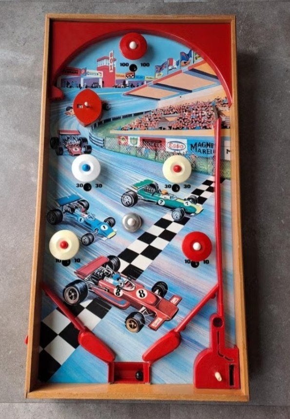 flipperkast,retro,vintage,kinder flipperkast,arcadespel, Ophalen, Gebruikt, Jongen of Meisje