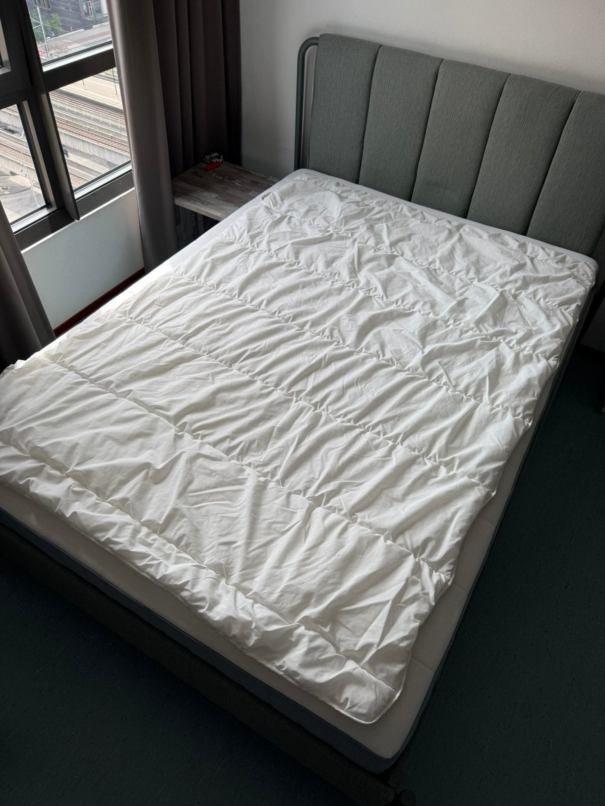 IKEA duvet 140x200, Wit, Katoen, Ophalen of Verzenden, Twijfelaar