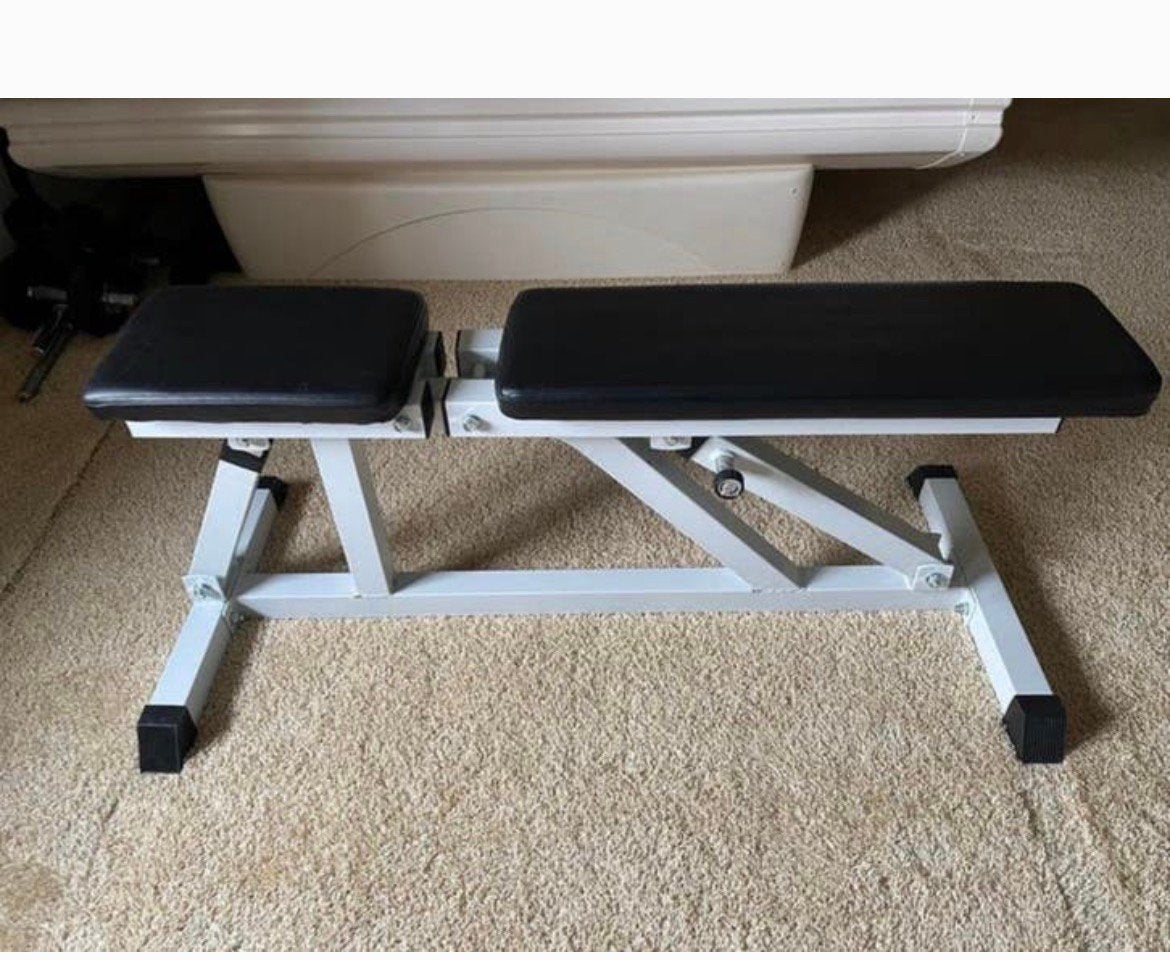Gorilla Sports multifunctionele halterbank /fitness bank, Ophalen, Zo goed als nieuw, Fitnessbank