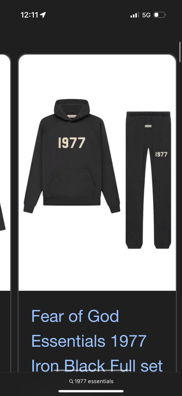 Essentials 1977 pak, Ophalen, Nieuw, Maat 48/50 (M)