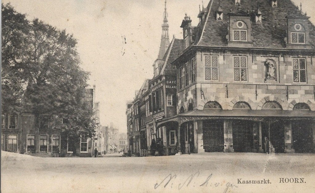 Hoorn, Kaasmarkt, Verzenden, Voor 1920, Gelopen, Noord-Holland