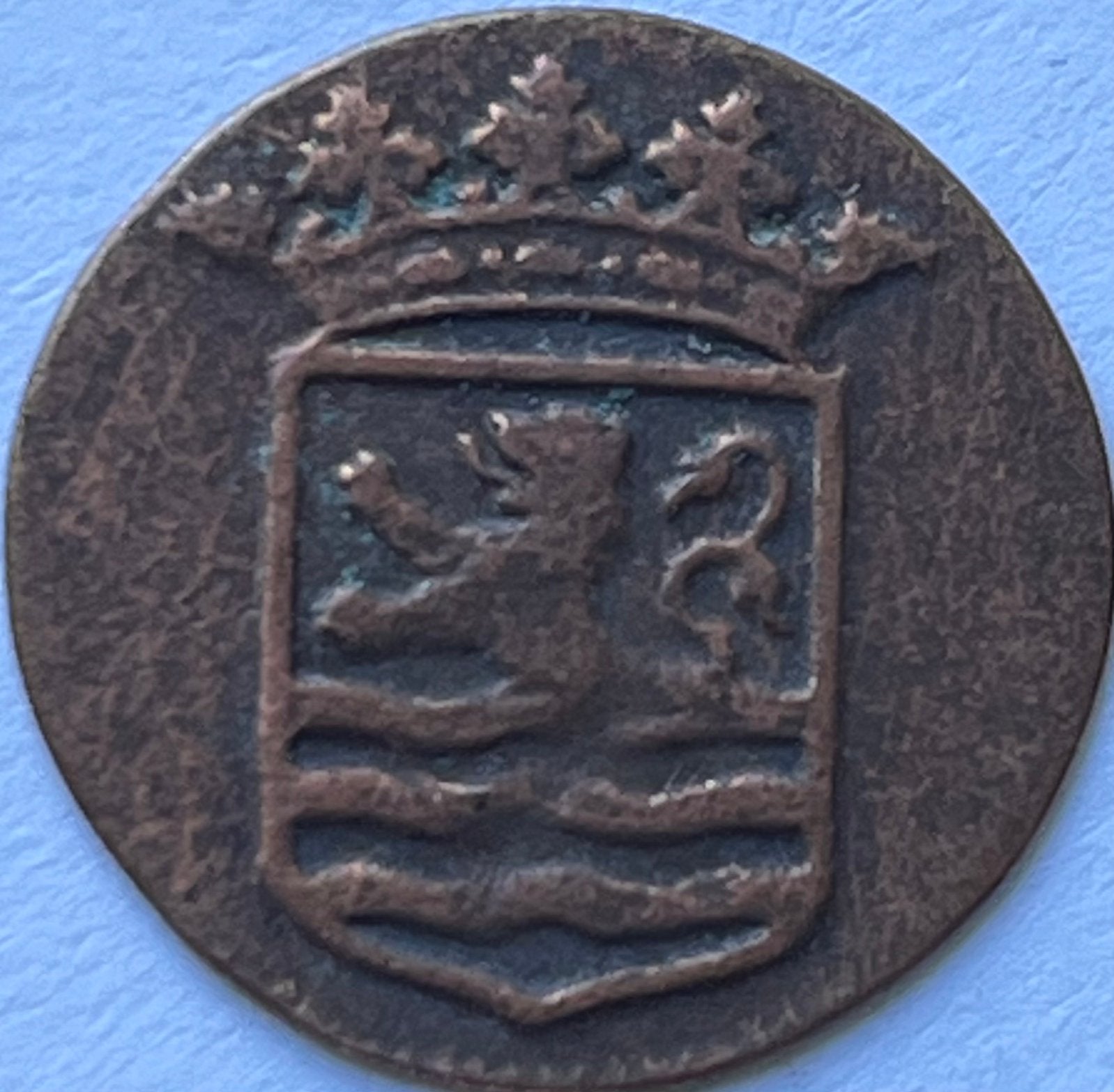 VOC Zeeland halve duit 1772, Ophalen of Verzenden, Vóór koninkrijk, Overige waardes, Losse munt