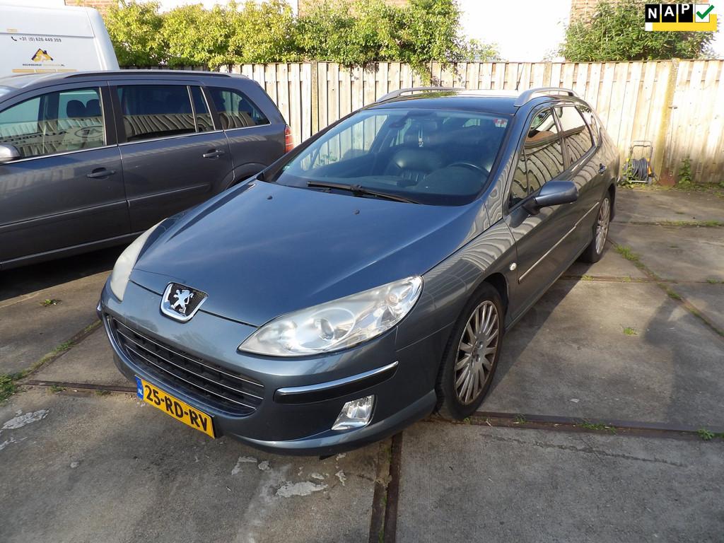 Peugeot 407 SW 3.0-24V V6 XS navi airco, Auto's, Automaat, Gebruikt, 93 €/maand, Euro 4