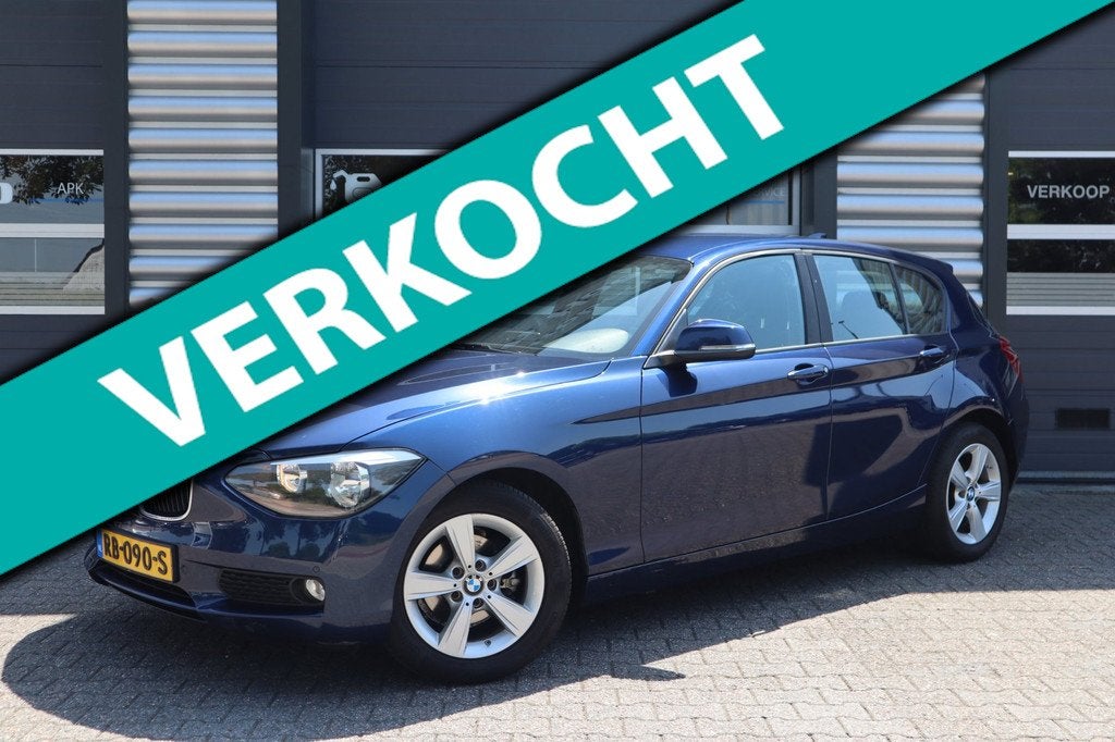BMW 1-serie 116i High Executive, Auto's, BMW, Bedrijf, Te koop, 1-Serie, ABS, Airbags, Airconditioning, Alarm, Automatische klimaatregeling